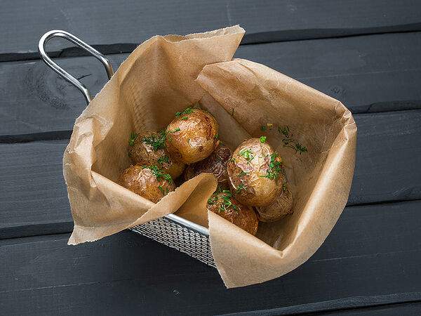 Чайхона №1 Братьев Васильчуков - Картофель черри с чесноком