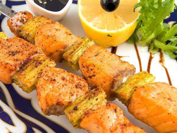 Чайхона - Шашлык из сёмги