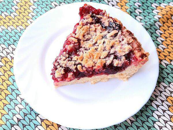 Столовая Старт - Пирог с вишней и яблоком