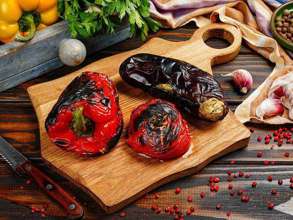 Шашлыкon - Овощи на углях