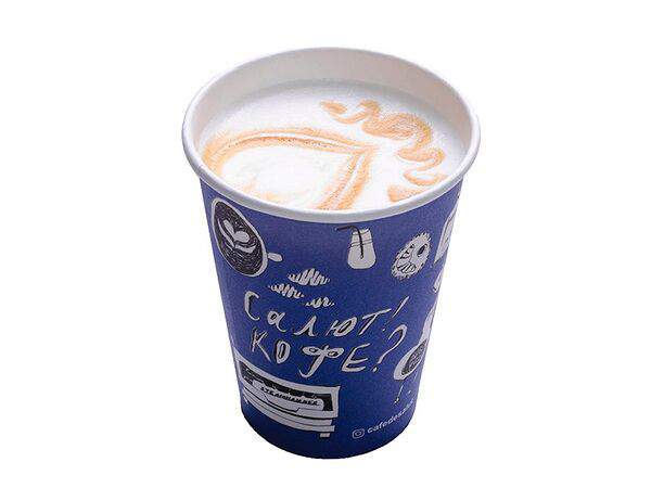 Кафе де Cалют - Латте классический