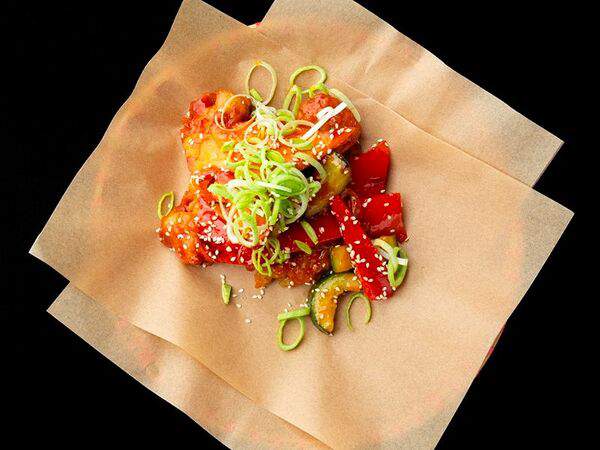 Cho хочешь? - Свинина в кисло-сладком соусе