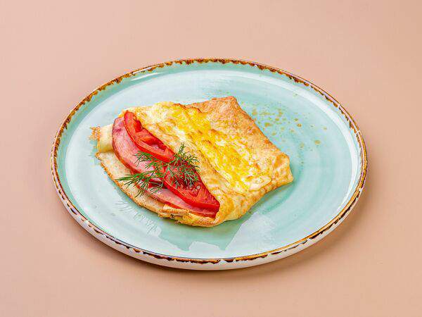 Столовая Розмарин - Блин-омлет с ветчиной