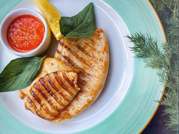 Pinzeria by Bontempi - Кальмары на гриле с перечным соусом