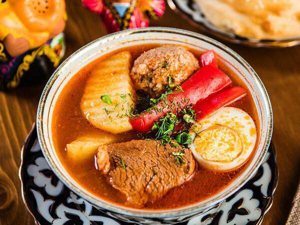 Samsa plov project - Долма шурпа