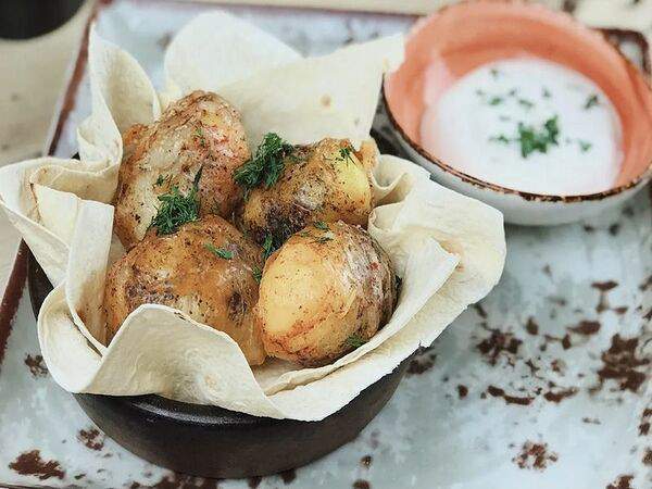 Хаш - Картофель на мангале