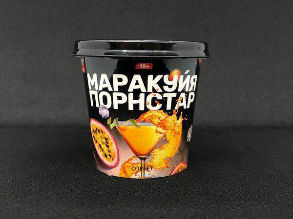 Alcreme - Мороженое в стаканчике Маракуйя Порнстар