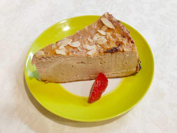 Брусника - Запеканка творожная с черникой