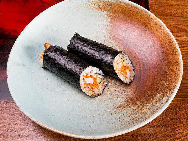 Рамен с уткой - Хэндролл с курицей