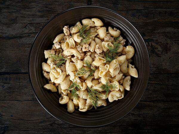 Kinza House - Макароны по-флотски