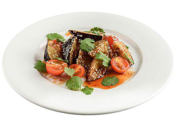 Le Noir - Салат с карамелизированными баклажанами