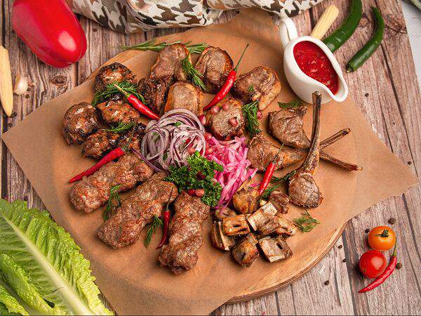 Хачапурная - Ассорти шашлыков из баранины