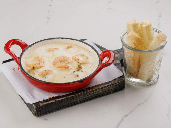 Гаврош - Морепродукты в сливочном соусе