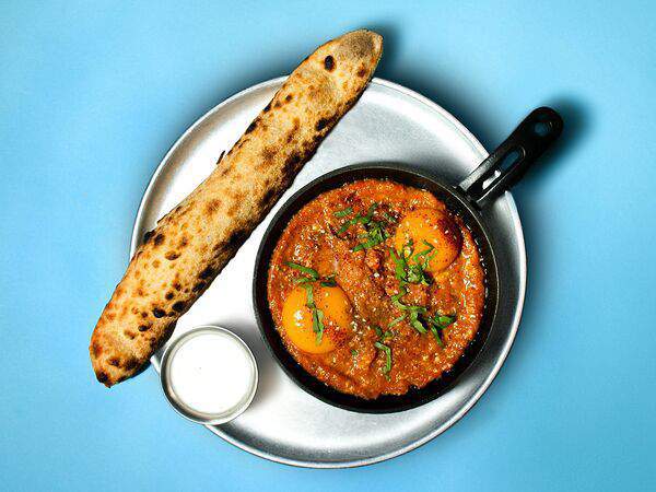 Игрушки - Шакшука с кинзой и йогуртом