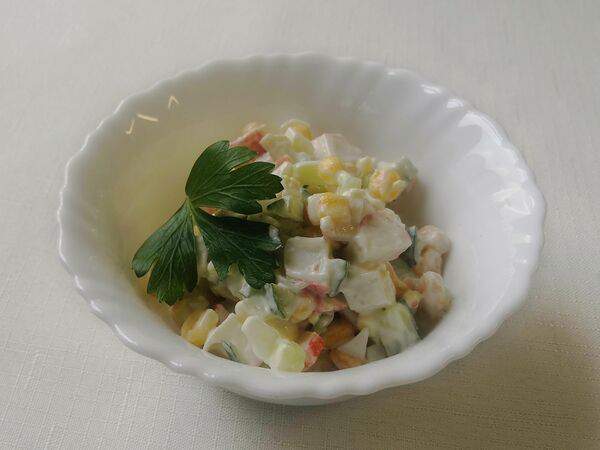 Точка для обеда - Салат крабовый