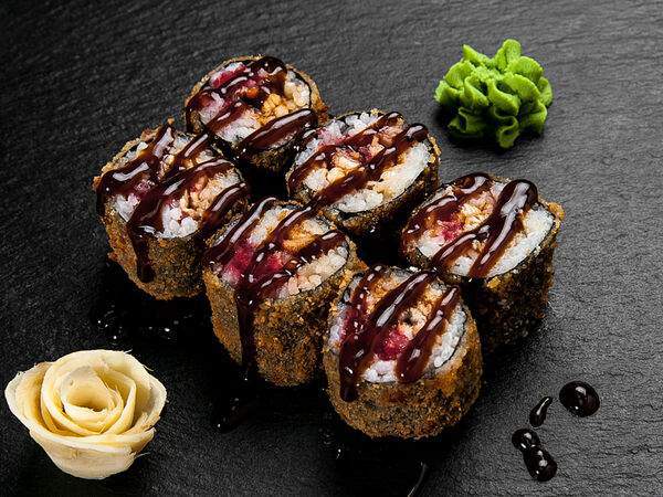 Foodmarket #FaceRoll - Ролл Унаги темпура