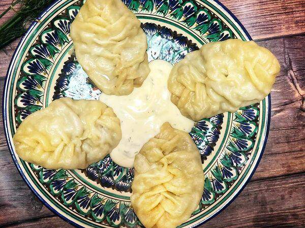 Шашлычная №1 - Манты с рубленой говядиной