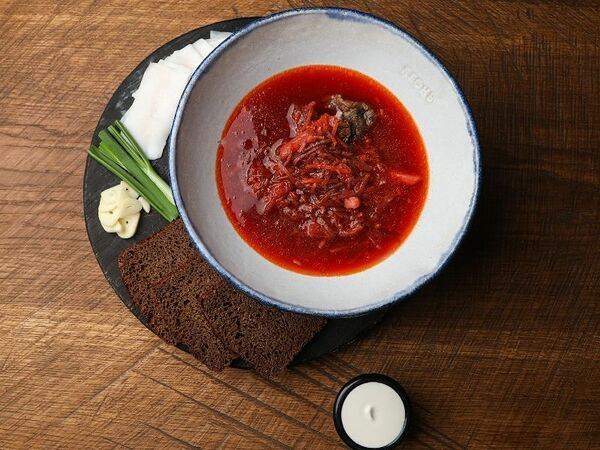 Агонь BBQ Ratskeller - Борщ с мясом