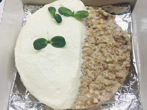 Сказка Skazka Печь & Гриль - Зеленая гречка с сыром пармезан