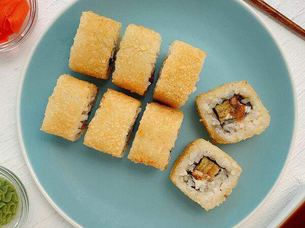 Пицца Сан - Ролл жареный угорь V2.0