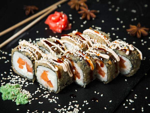 Аквасуши - Ролл Темпура Сяке