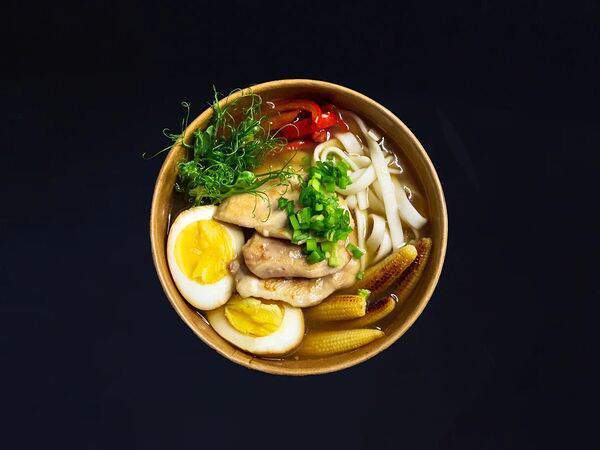 Fish & rice - Рамен с цыпленком