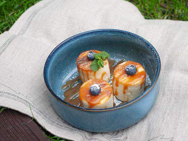 Cookushka coffee - Безглютеновые сырники с домашней соленой карамелью