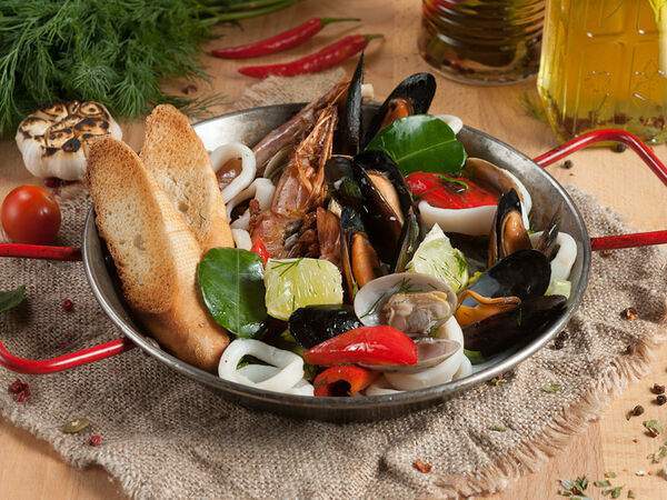 Едалия - Сковорода морепродуктов