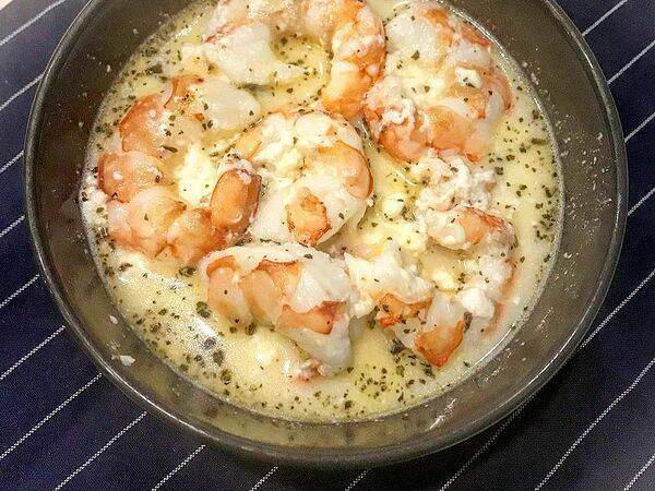 Чиливилли - Креветки в сливочном соусе