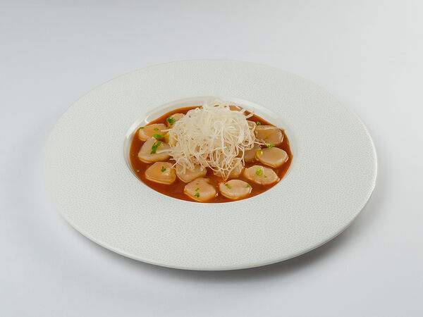 Skzk Rest - Крудо из морского гребешка с манго