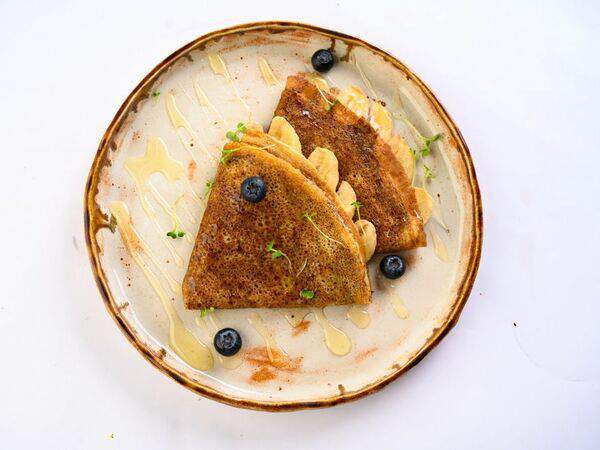 Vitae Healthy Food - Блинчики с шоколадным кремом и бананом
