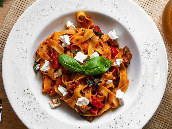Scoozi - Паста с баклажанами