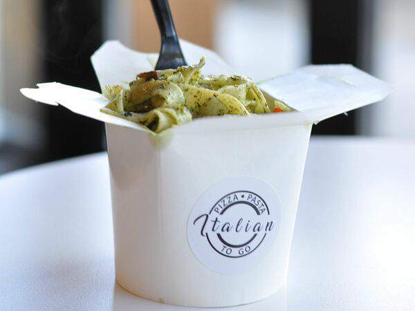 Buono market - Паста Спагетти с беконом и перечным соусом