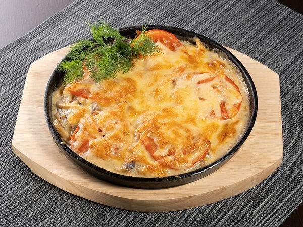 О2 кафе - Язык запеченный в сливках