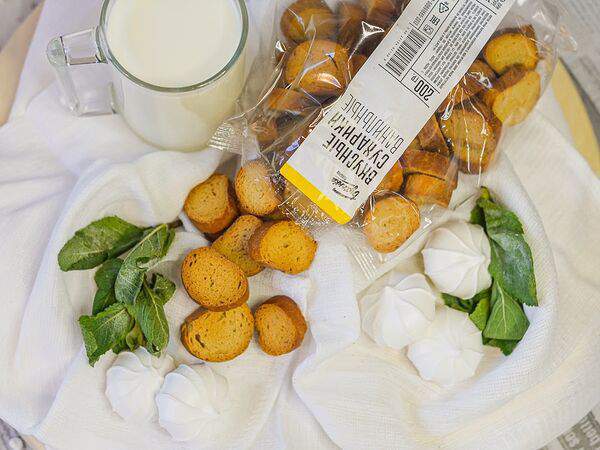 Пекарня Буханка - Вкусные сухарики с ванилью