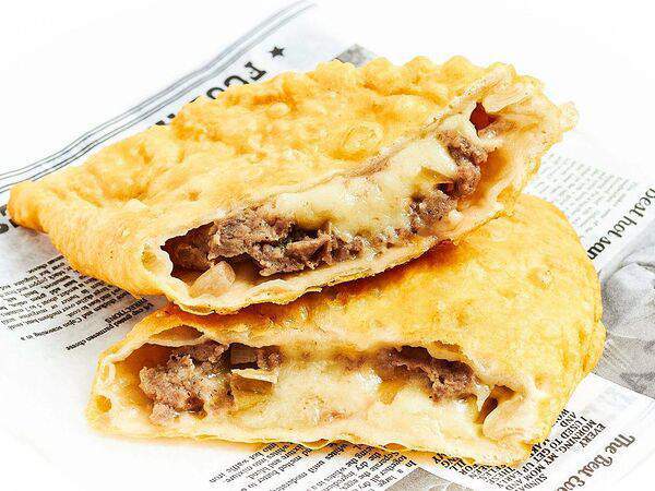 Унга - Хушур с мясом и сыром