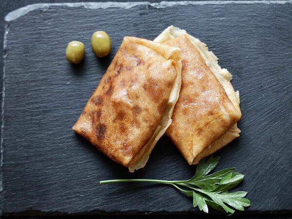 Хомяк - Блины с ветчиной и сыром