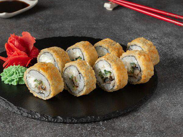 Суши Максбокс - Роллы Угорь фри