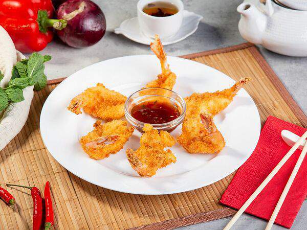 Тайшань - Хрустящая королевская креветка (маленькая порция)