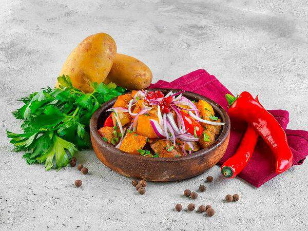 Хинкальная Кацо - Оджахури со cвинoй шейкой