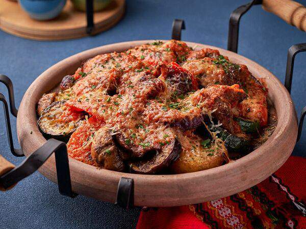 Булгур - Телешко на сач