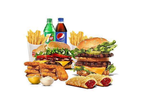 Burger King - Комбо с Воппер Барбекю