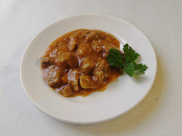 Точка для обеда - Гуляш из свинины