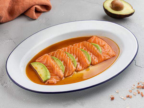 Fish Box - Карпаччо из лосося с авокадо