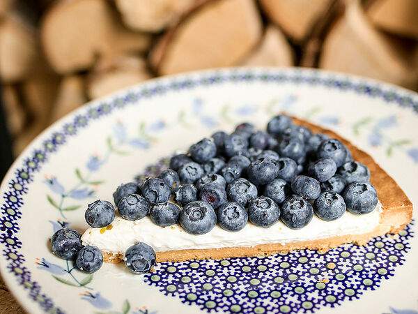 Сыроварня - Пирог со свежей голубикой