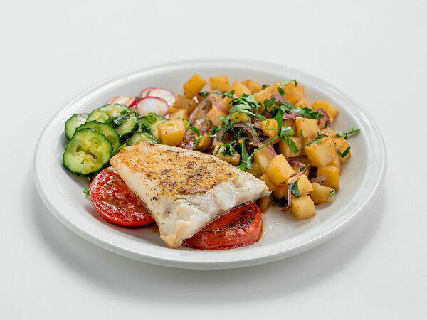 Розмарин - Судак с жареным картофелем