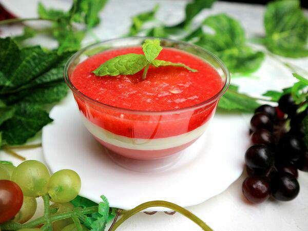 Вечная пятница - Панакота с арбузом