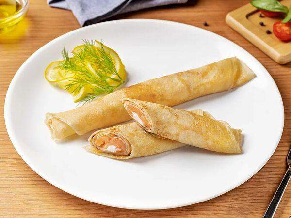 Coffee inn - Блины с лососем и сливочным сыром