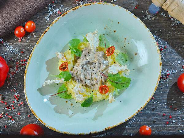 Ресторан Старый Город - Бефстроганов из телячьей вырезки