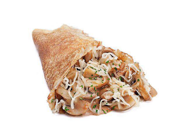 Блинбери - Блин Грибы и сыр